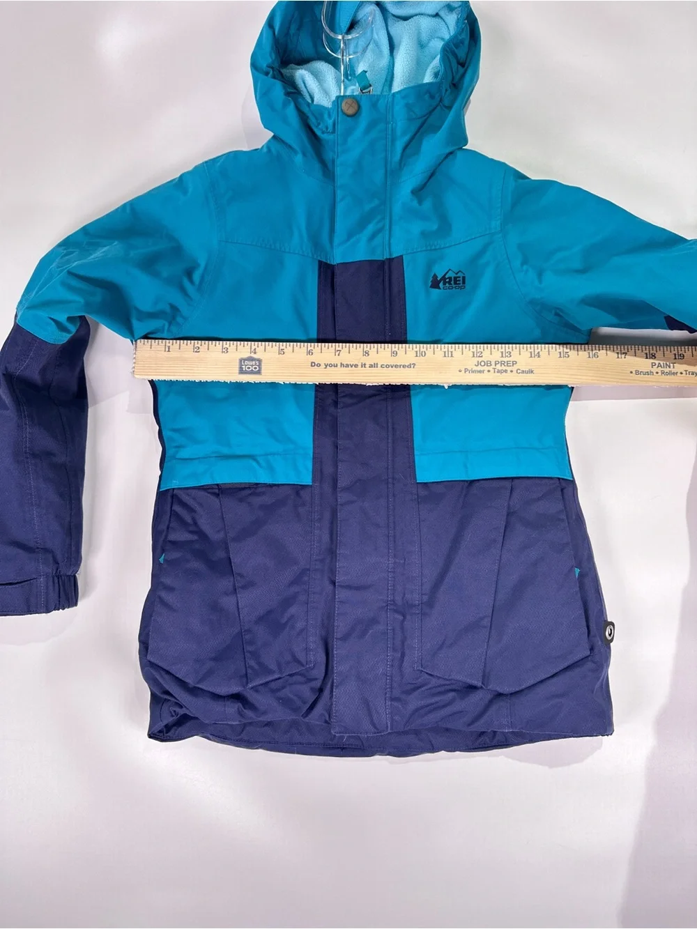 REI Co-op Peak 2L Insulated Ski Jacket Nylon Teal Navy Youth S